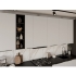 Front do zabudowy zmywarki 45 cm AURO ZM 713x 446 WH/BL antyfinger